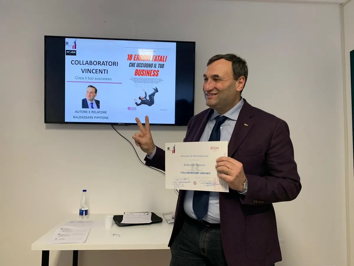 Baldo presenta il corso Collaboratori vincenti