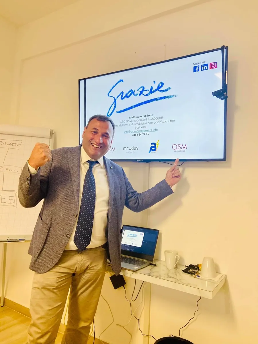 Baldo alla fine di un corso